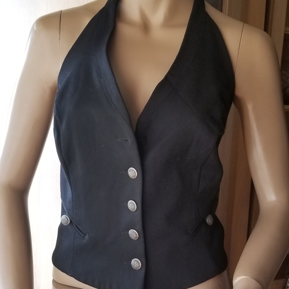 Entre Deux - DesignerVest  fully lined 1980s stock